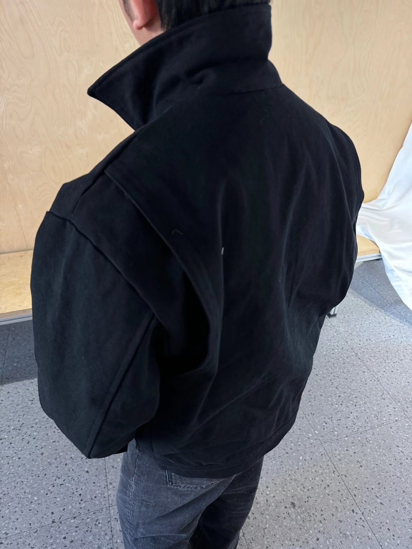 Cycling Commute Jacket - Мужская куртка-пальто Y2K: Фосфоресцентная, светящаяся, светоотражающая,