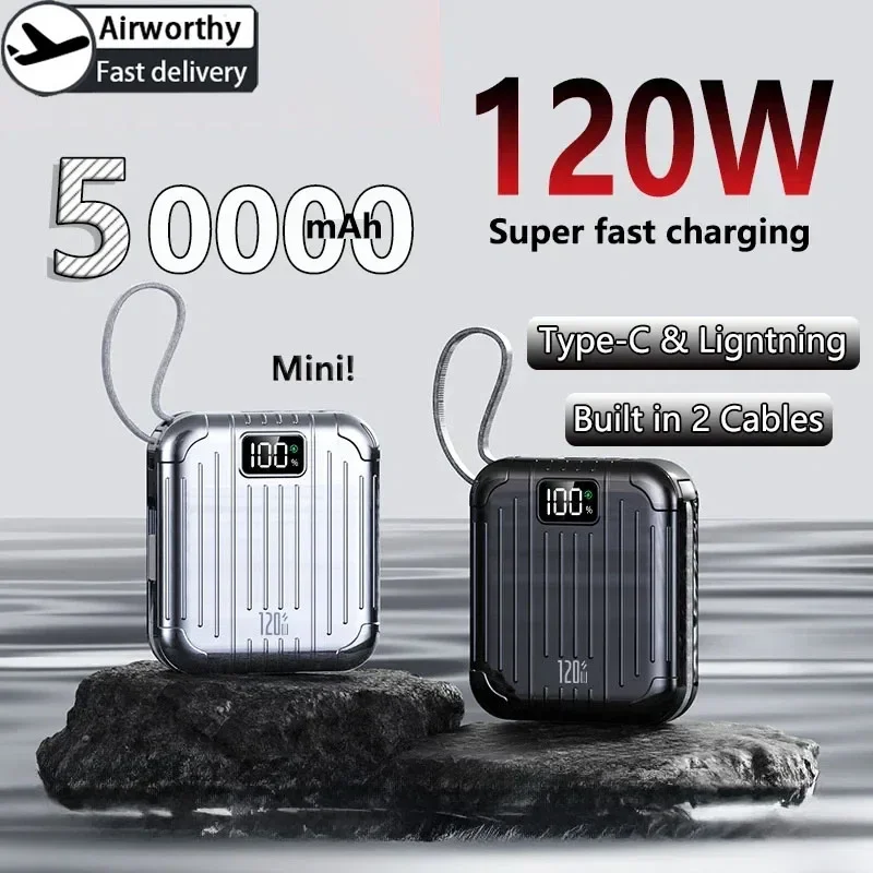 Usb Charger Dynamo - 50000 мАч Мини Компактный Удобный PowerBank