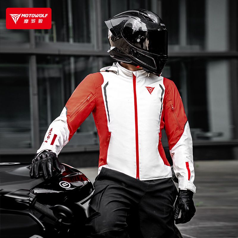 Cycling Commute Jacket - Ветровка MOTOWOLF для мотоциклистов, дышащая, теплая,