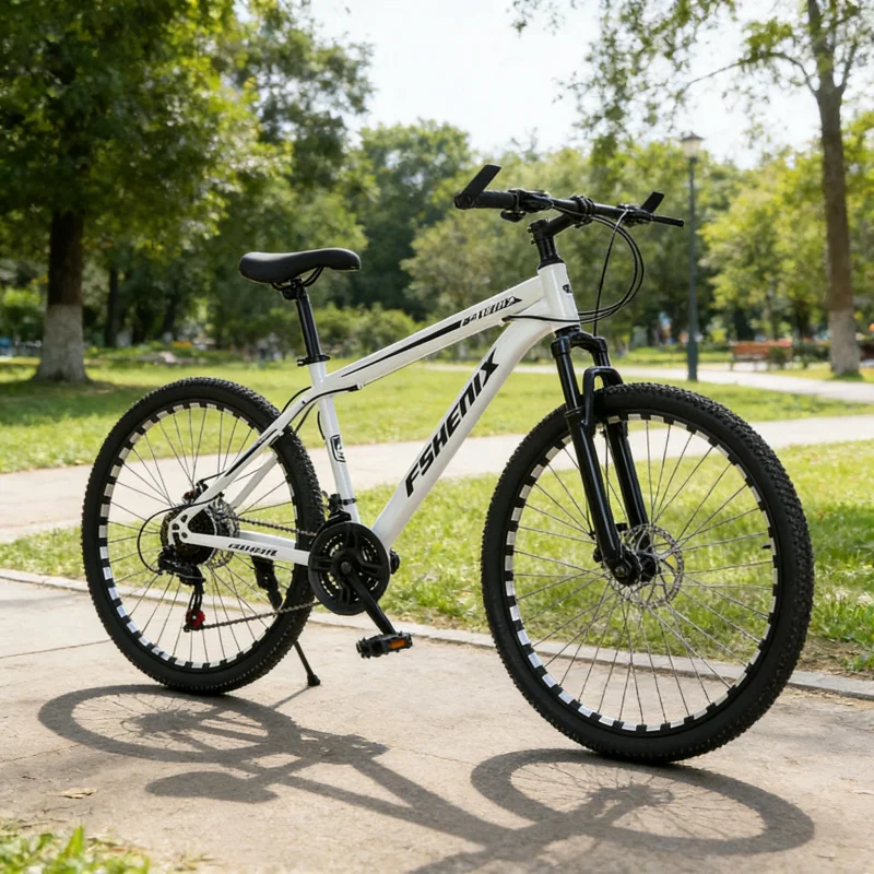 Cycling Commute Gear - Велосипед горный Snow White Spoke Wheel,