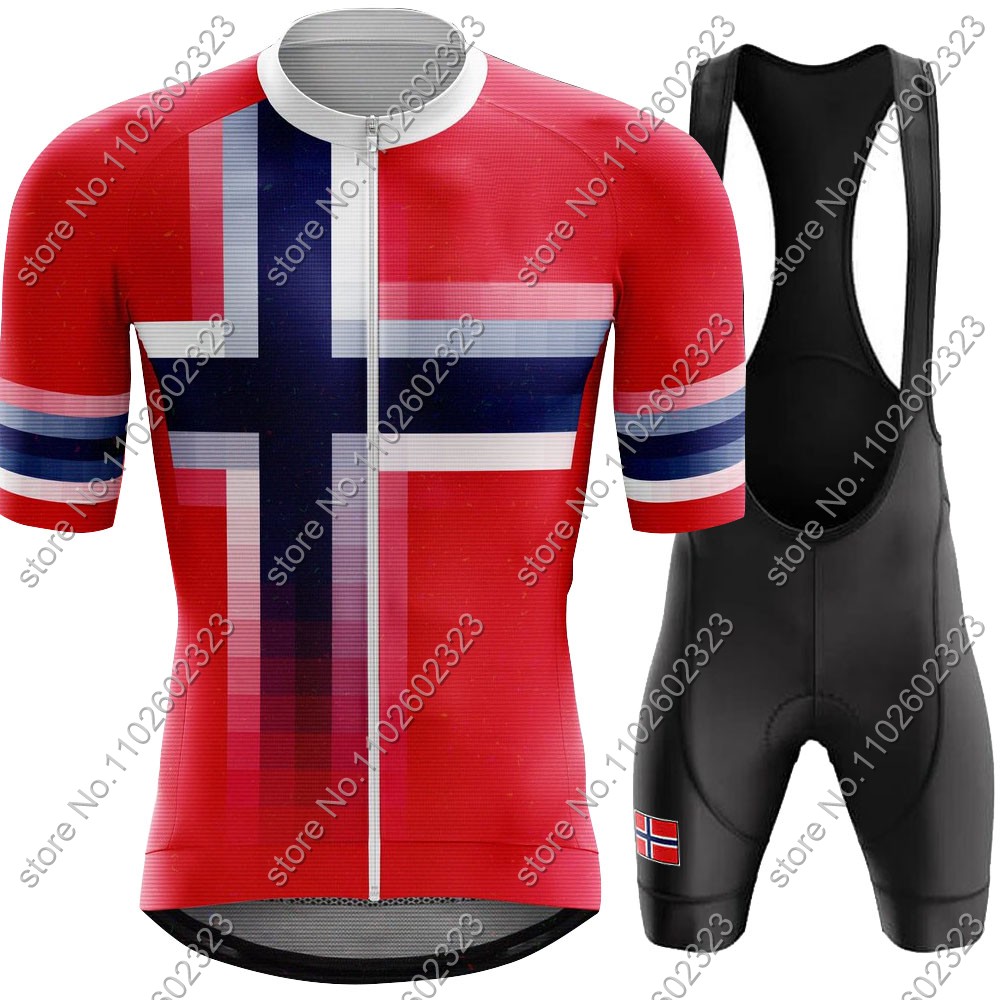 Cycling Commuter Clothing - 2024 Комплект футболок для велоспорта Норвегии,