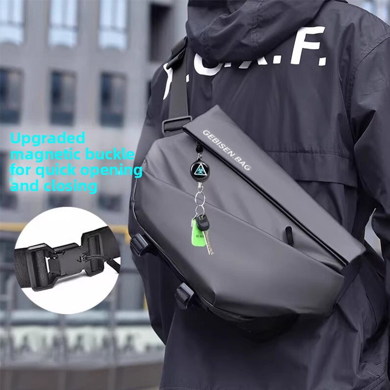 Cycling Commuter - Мужская сумка через плечо с магнитной