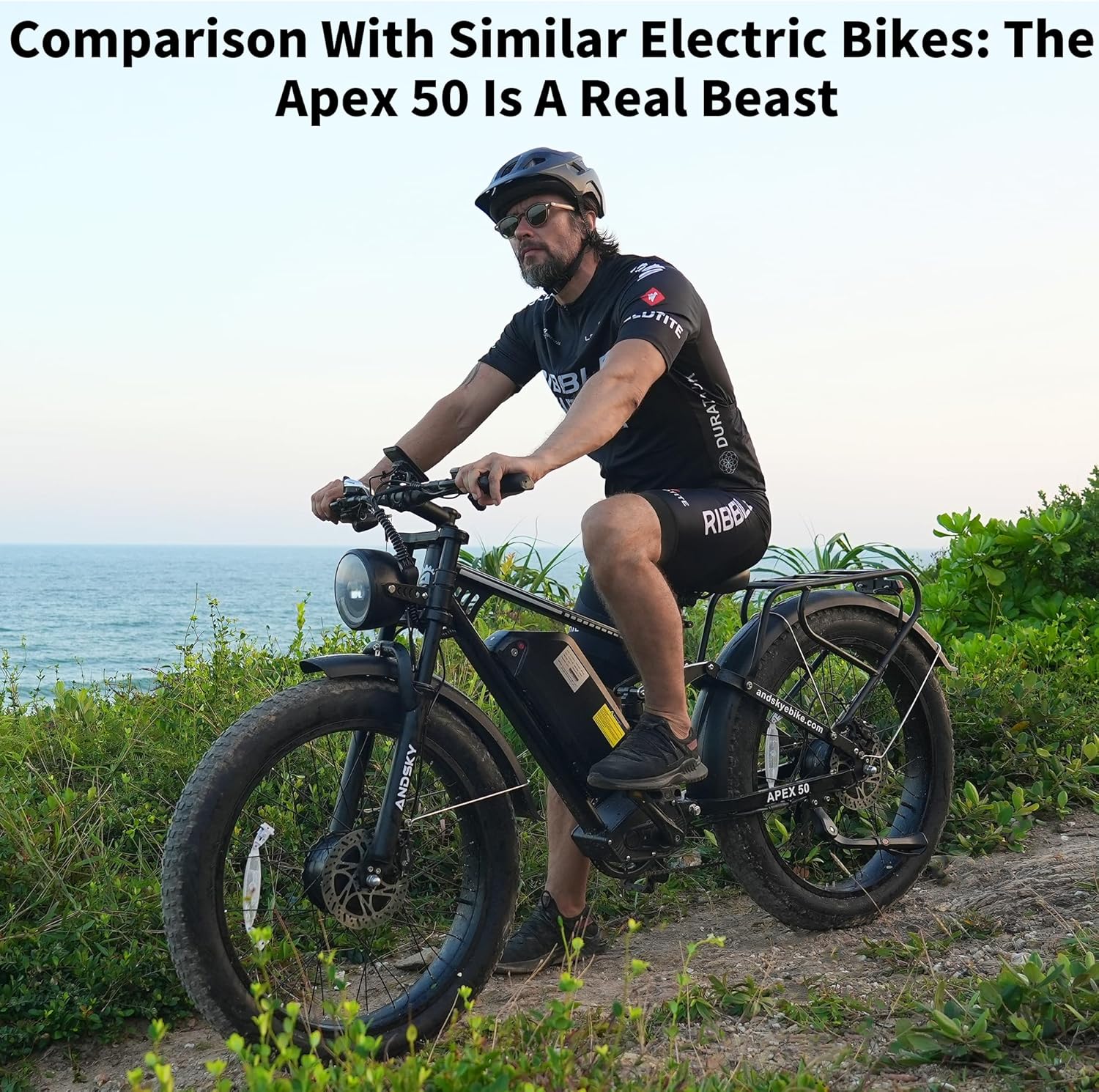 Электровелосипед ANDSKY Apex50 – обзор и цена Commuting On Road Bike