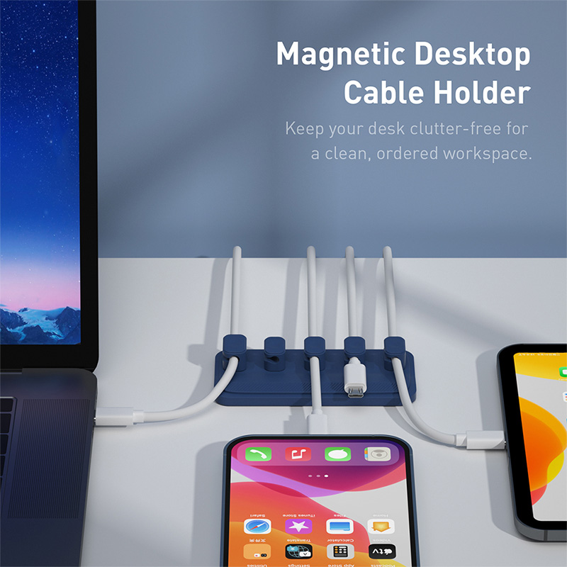 Магнитный органайзер для кабел – обзор и цена Cable Lock Flexible