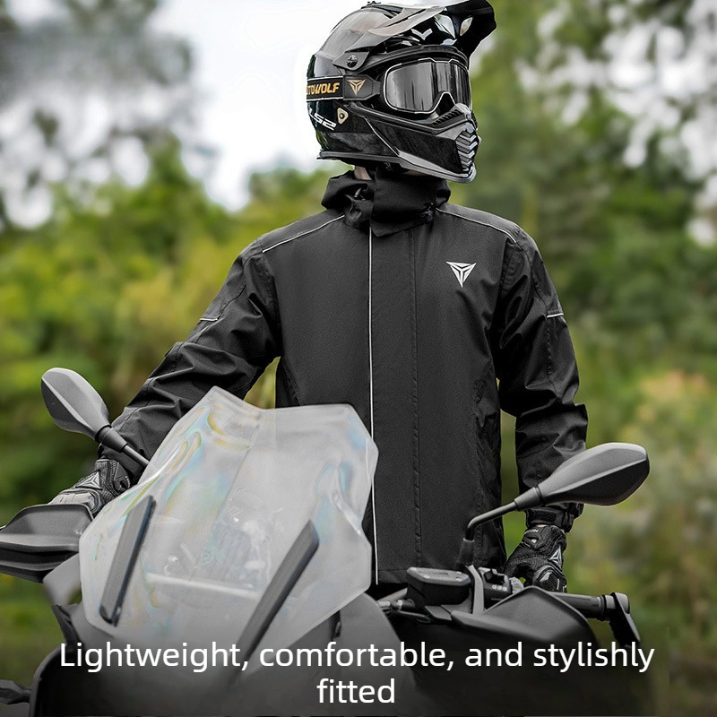 Мотоциклетный дождевой костюм: – обзор и цена Cycling Commute Jacket