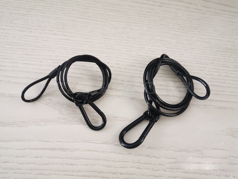 10 шт./лот, черный 3 мм * 70 с – обзор и цена Cable Lock Flexible