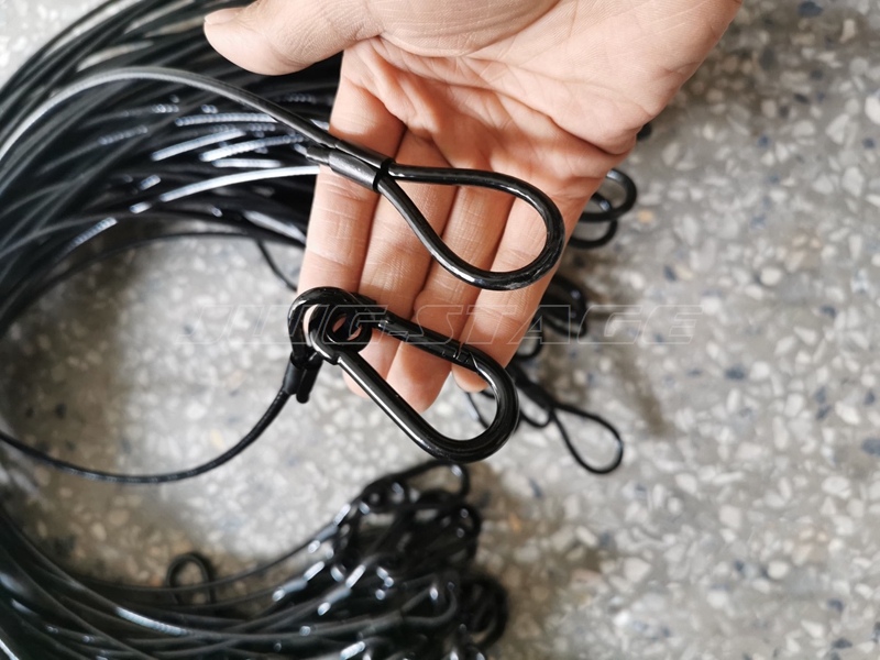 10 шт./лот, черный 3 мм * 70 с – обзор и цена Cable Lock Flexible